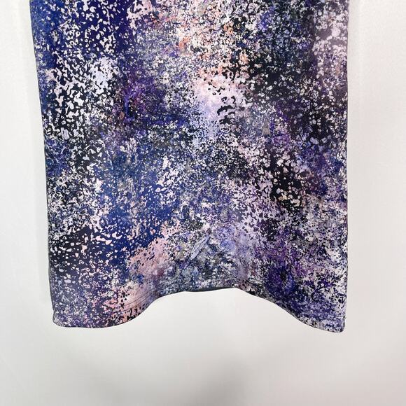 Ivivva by Lululemon Girls 12 Purple Gray Reversible Racerback Tank Top Galaxy - Picture 4 of 10